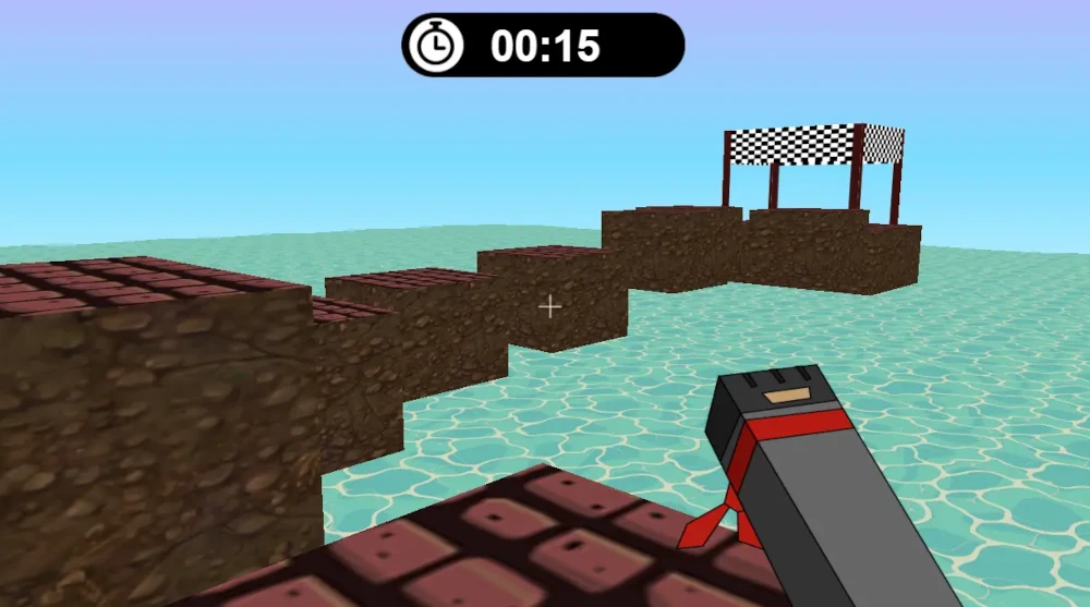 Blocky Parkour Ninja free online game