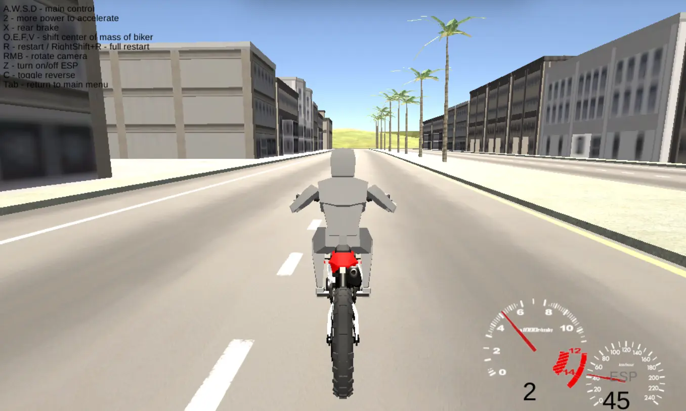 Sportbike Drive Free Online Game