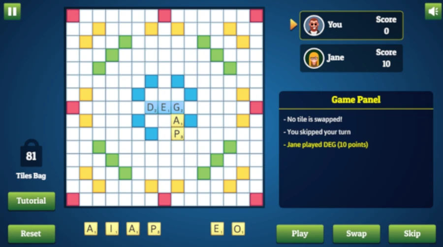 Wordmeister free online game